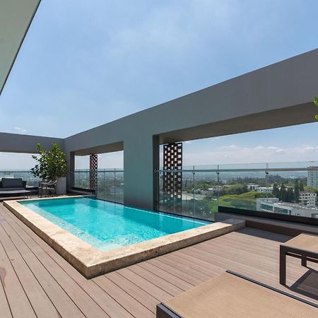 Modern Luxury Condo With Rooftop Pool & Gym ซานติอาโก เด ลอสกาบาเญโรส ภายนอก รูปภาพ